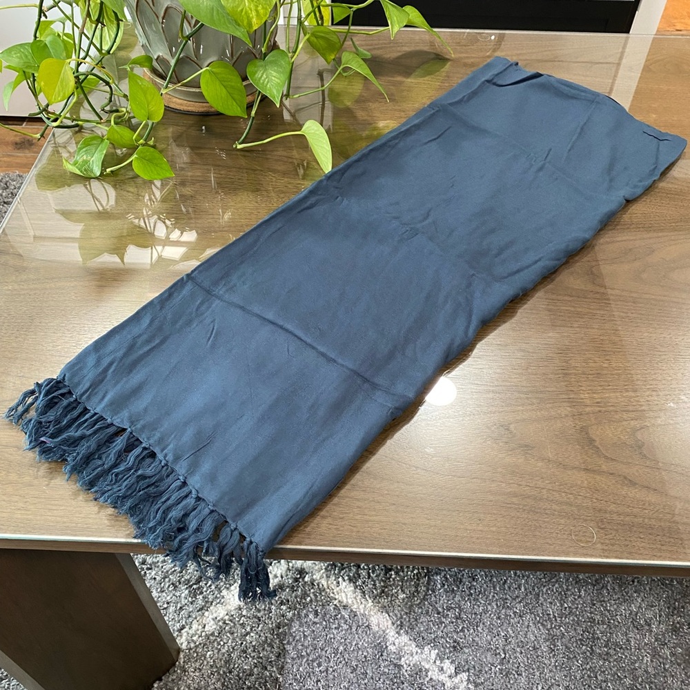 Shu-Shi Sarong, navy blue, never worn